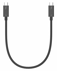 Prokord T3CC-08 cable Thunderbolt 0,8 m 40 Gbit/s Negro 
