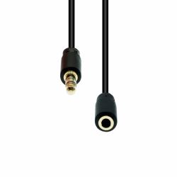 proxtend 4-Pin Slim Extension Cable - Black 1.5M - Warranty: 360M