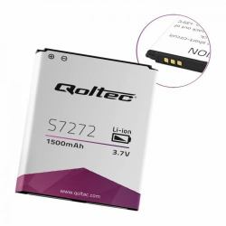 Qoltec 52047 recambio del teléfono móvil Batería Rojo, Blanco 