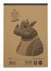 RHINO RH4FMR-0-P cuaderno y block A4 160 hojas Marrón claro 