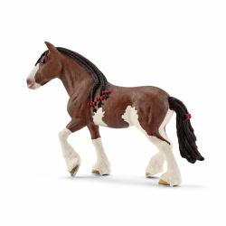 schleich FARM WORLD Yegua Clydesdale 