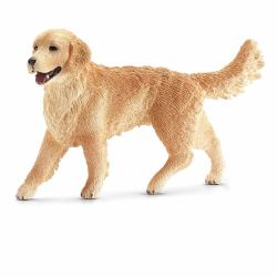 schleich FARM WORLD Perro Cobrador Dorado Hembra 