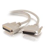 C2G 3m IEEE-1284 DB25 M/F Cable cavo parallelo Grigio (C2G 3m IEEE-1284 DB25 M/F Cable printer cable Grey)