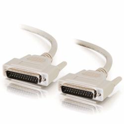 C2G 2m IEEE-1284 DB25 M/M Cable cavo parallelo Grigio (C2G 2m IEEE-1284 DB25 M/M Cable printer cable Grey)