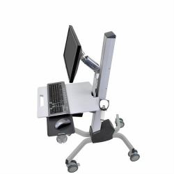 Ergotron Neo-Flex LCD Cart Gris Panel plano Carro/soporte de suelo con ruedas multimedia (NEO-FLEX LCD CART - 27IN 11.8KG VESA MIS-D)