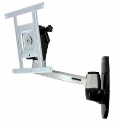 Ergotron LX HD Wall Mount Swing Arm 106,7 cm [42"] Alluminio (LX HD WALLMOUNT SWING ARM POL - 42IN 22.7KG MIS-D/E/F 5Y WARRANT)