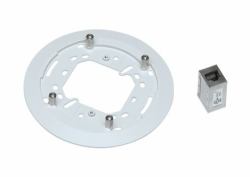 Axis T94F01M (T94F01M J-BOX/GANG BOX PLATE - T94F01M, Universal, White, - 164 mm, 164 mm, 6 mm - Warranty: 60M)