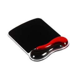 Kensington Mouse pad in Duo Gel (DUO GEL MOUSEPAD BLK/RED - BLACK AND RED)