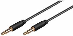 Microconnect IPOD016 cavo audio 2 m 3.5mm Nero (3,5 mm Headphone & Audio Cable - 3.5mm Minijack extension Cable - Warranty: 300M)