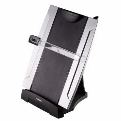 Fellowes 8033201 archivador Plástico Negro, Plata (Fellowes 8033201 Office Suites Desktop Copy Holder)