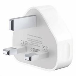 CoreParts MSPP2511/UK adaptador de enchufe eléctrico Blanco (USB Power Adapter - 5W 5V 1A UK Wall for iPhone, - iPod, Samsung Galaxy, iPad, Tablet - Warranty: 36M)