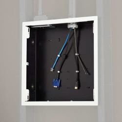 Chief PAC526FW accesorio para soporte de monitor (PAC526FW - Large In-Wall Storage Box with White Flange - Black)
