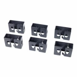 APC AR7710 Cable Containment Brackets Nero (Cable Containment Brackets with PDU Mounting Capability for NetShelter SX)