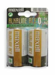 Maxell Alkaline Ace Batería de un solo uso (Maxell Alkaline Ace LR20 batteri - 2 x)