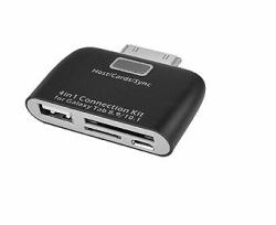 Siig CE-AD0012-S1 cambiador de género para cable Negro, Blanco (SIIG 4-in-1 Adapter for Galaxy Tablet CE-AD0012-S1)