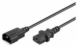 Microconnect PE040670 prolunghe e multiple 7 m 1 presa[e] AC Nero (Power Cord C13 - C14 7m black - Extension Cable,10A/250V - H05VV-F3x1mm2 CU, Female-Male - Warranty: 300M)
