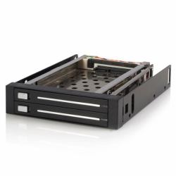 StarTech.com Backplane per rack portatile trayless hot-swap SATA 2.5" - 2 Unità (3.5IN TRAY-LESS DUAL 2.5IN SATA - HD HOT-SWAP BAY IN)
