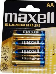 Maxell 774409 batteria per uso domestico Batteria monouso Stilo AA Alcalino (Maxell Super Alkaline XL LR06 XL batte)