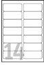 Avery Clear Address Label - Laser - L7563 Trasparente (Clear Address Label - Laser - - L7563 Transparent - Warranty: 12M)