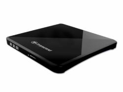 Transcend TS8XDVDS-K lettore di disco ottico DVD±R/RW Nero (8X DVD, SLIM TYPE, USB, BLACK - Portable DVD Writer Black, - Black, DVDÂ±R/RW, USB 2.0, CD-R,DVD+R,DVD+R DL,DVD+RW,DVD-R,DVD-R - Warra...