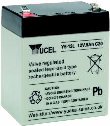 Yuasa Y5-12L batteria UPS Acido piombo [VRLA] 12 V (Valve Regulated Lead Acid Battery)