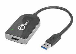 Siig JU-H20111-S1 adattatore grafico USB Nero (Siig USB to HDMI/DVI Multi Monitor JU-H20111-S1)