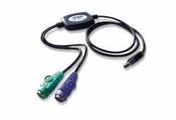 ATEN Adattatore da PS/2 a USB [90 cm] (ATEN tastatur-/ musadapter - 90 cm)