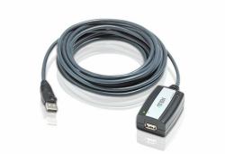 ATEN Cavo extender USB 2.0 da 5 m [Collegamento a margherita fino a 25 m] (ATEN UE-250 - USB forlÃ¦ngerkabel - USB)
