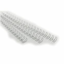 GBC Canutillos wire encuadernación MultiBind plata 14 mm [100] (GBC IB161438 14mm Silver Wire Binders)