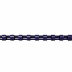 Fellowes 5345906 carpeta para encuadernado y accesorio (Fellowes 5345906 10mm Blue Plastic Comb)