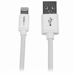 StarTech.com Cavo lungo connettore lightning a 8 pin Apple bianco da 2 m a USB per iPhone / iPod / iPad (2M USB TO LIGHTNING CABLE - USB IPHONE/IPAD CHARGING CORD)