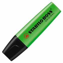 STABILO BOSS ORIGINAL marcador 1 pieza[s] Punta de cincel Verde (Stabilo BOSS Original Green [10])