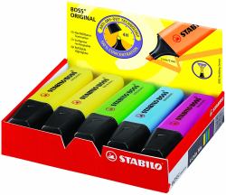 STABILO BOSS Original marcador 10 pieza[s] Multi (Stabilo BOSS Original 4 Colour Colourmix [10])