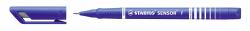 STABILO SENSOR fine rotulador de punta fina Fino Azul 1 pieza[s] (Stabilo SENSOR Fine Blue [10])