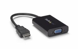 StarTech.com Adattatore convertitore video HDMI a VGA con Micro USB e audio per PC desktop/laptop/ultrabook - 1920x1200 (HDMI TO VGA ADAPTER WITH AUDIO - ACTIVE HDMI VGA MONITOR DONGLE)