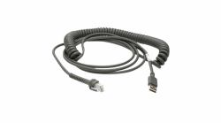 Datalogic 90A052055 lettero codici a barre e accessori Cavo USB (CAB-412 CABLE SH-5008 IBM USB - PWR+ COILED 4.6M)