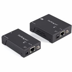StarTech.com Juego Extensor HDMI por Cable CAT5 HDBaseT - 4K - 100m (HDMI OVER CAT 5 EXTENDER - WITH POWER OVER CABLE - 100M)