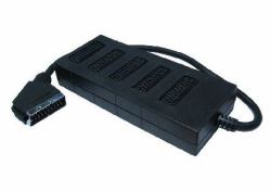 Cables Direct 1SB5 video splitter SCART (CDL 5 Way SCART Splitter Box)