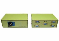 Cables Direct SB-344 serie de caja de interruptor Alámbrico (CDL DB9 4 Way Switch)