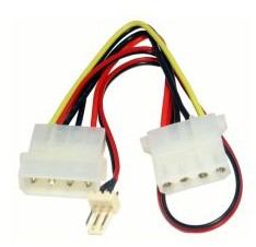 Cables Direct RB-523 cavo di alimentazione interno (CDL Molex Extension with Fan Power)