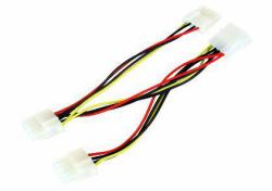 Cables Direct RB-520 cavo di alimentazione interno (CDL Triple Molex Power Split Cab)