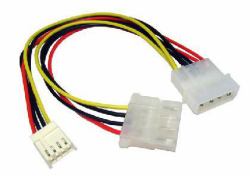 Cables Direct RB-512 cavo di alimentazione interno (CDL Molex Extension Floppy Power)