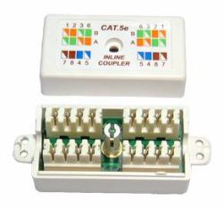Cables Direct BT-855 cavo di collegamento Bianco (CDL Cat5e Punchdown Coupler[White])