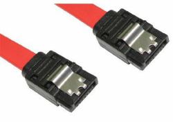 Cables Direct NLRB-307LOCK cavo SATA 0,90 m SATA 7-pin Rosso (CDL 0.9m Locking SATA v2 Data)