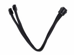 Silverstone 8pin - EPS12V 8pin[4+4], 0.3m 0,3 m (SilverStone PP07 - forlÃ¦ngerkabel til)