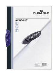 Durable Swingclip archivador Polipropileno [PP] Azul oscuro (Durable SWINGCLIP A4 Folder Dark Blue [25])
