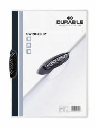 Durable Swingclip archivador Negro (Durable SWINGCLIP A4 Folder Black [25])