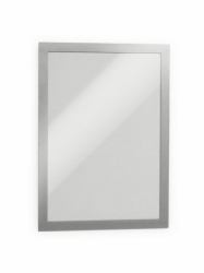 Durable 4872-23 marco magnético A4 Plata (Durable DURAFRAME Self Adhesive Magnetic Signage Frame PK2 A4 Silver)