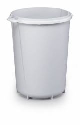 Durable DURABIN ROUND 40 Gris (Durable DURABIN ROUND 40L Bin Grey)