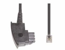 e+p T 44 cable telefónico 6 m Transparente, Negro (Guildhall Accident Report Book)